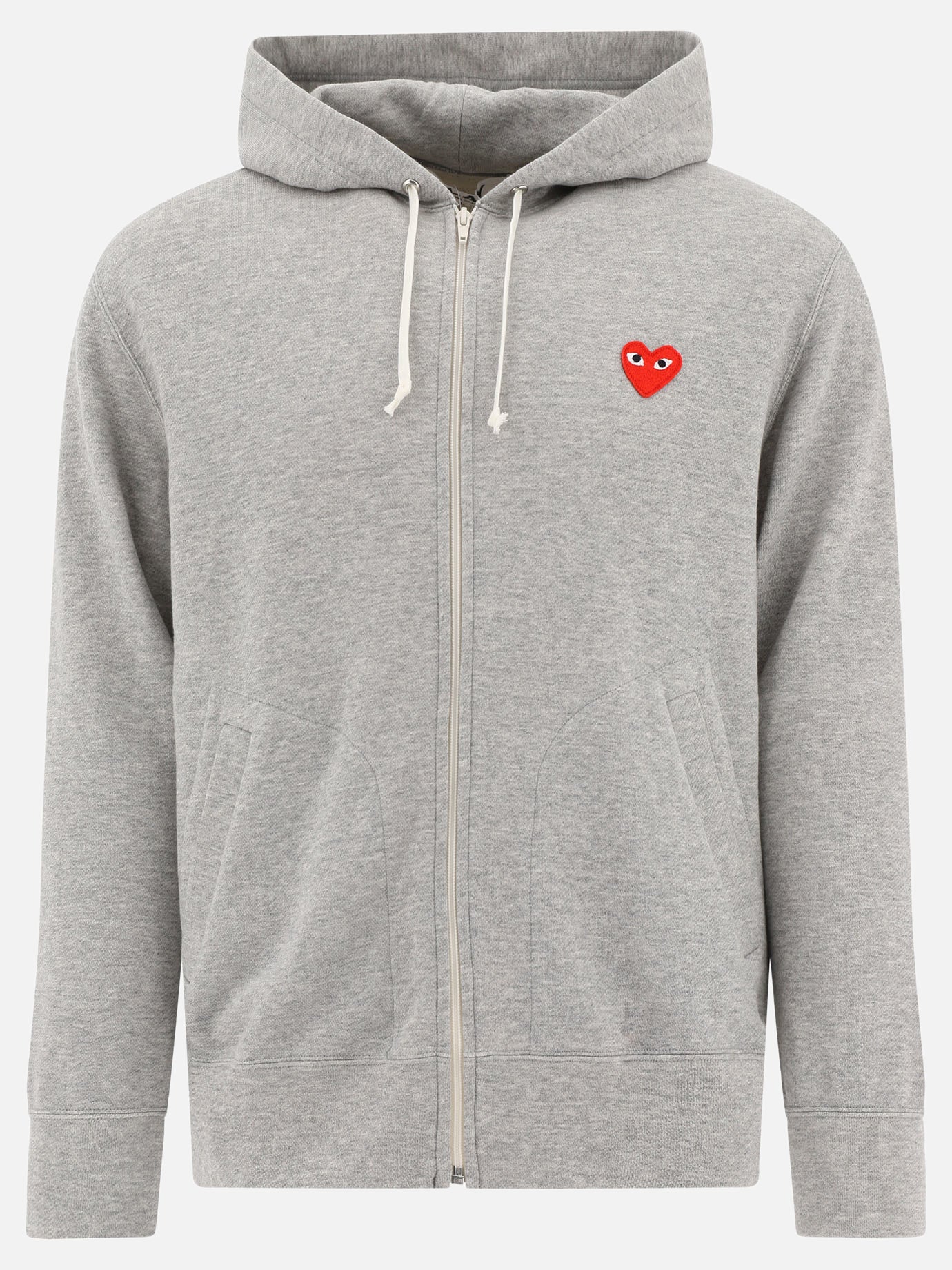 Cdg discount heart hoodie