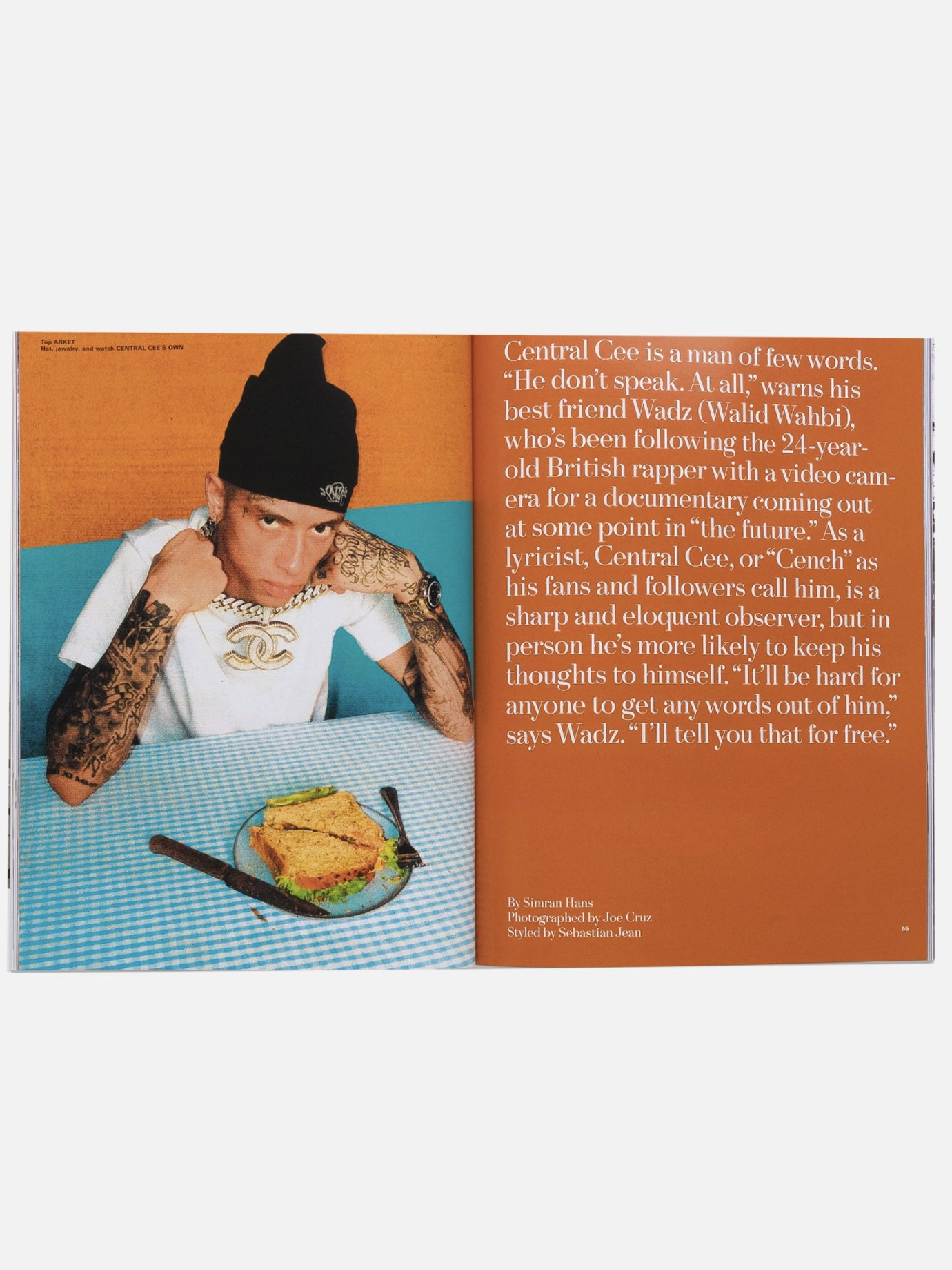Magazines 100% carta Light blue - Highsnobiety Woman | PDP | VIETTI Online Store | Zoom-Modal_3