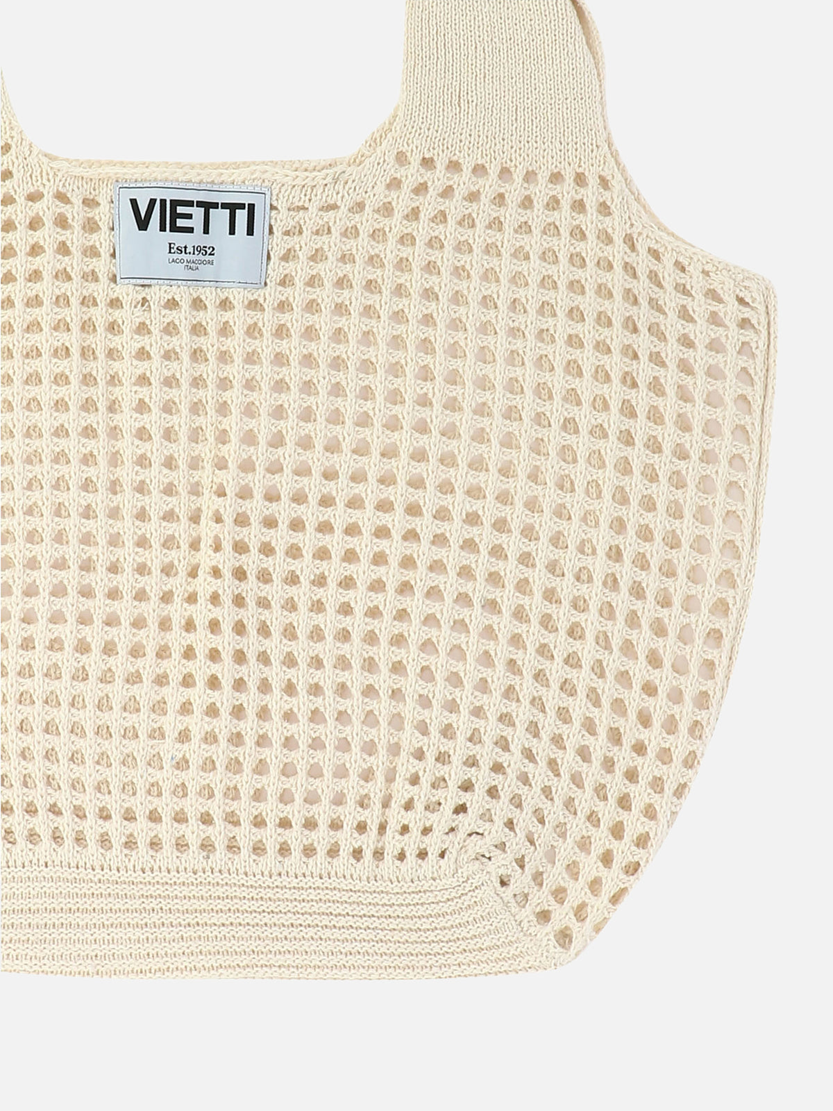 VIETTI Merchandise "Vietti" Large Shoulder Bag Beige