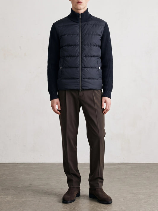 Herno Casual drawstring pants Brown