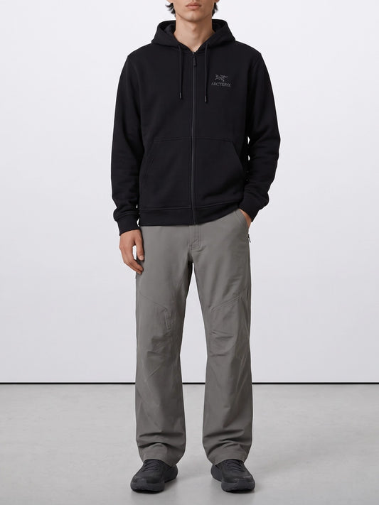 Arc'teryx "Emblem FZ" hoodie Black
