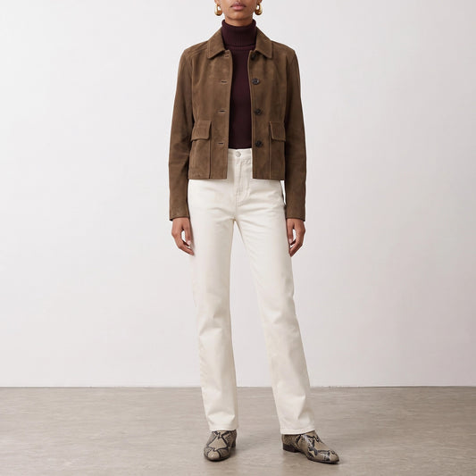 Semper Suede jacket Brown