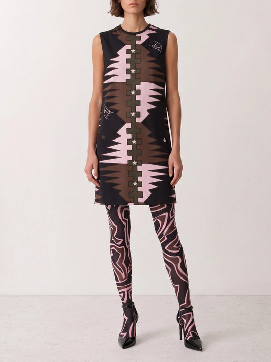 Pucci "Labirinto" Tights Black
