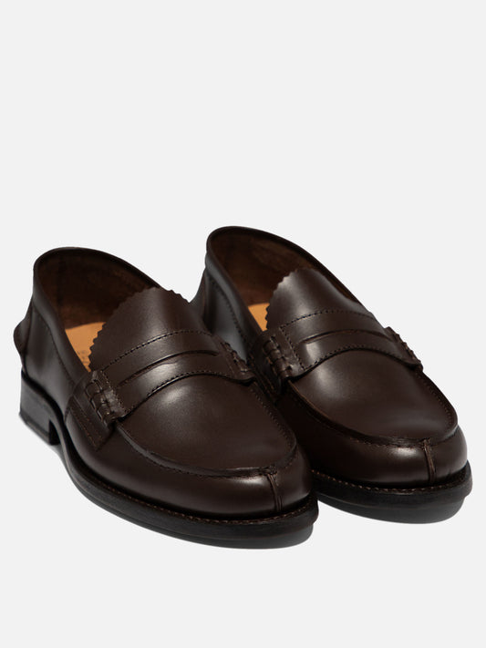 Loafers 100% leather - 100% leather Brown - Saxone of Scotland Men | PLP | VIETTI Online Store | 2