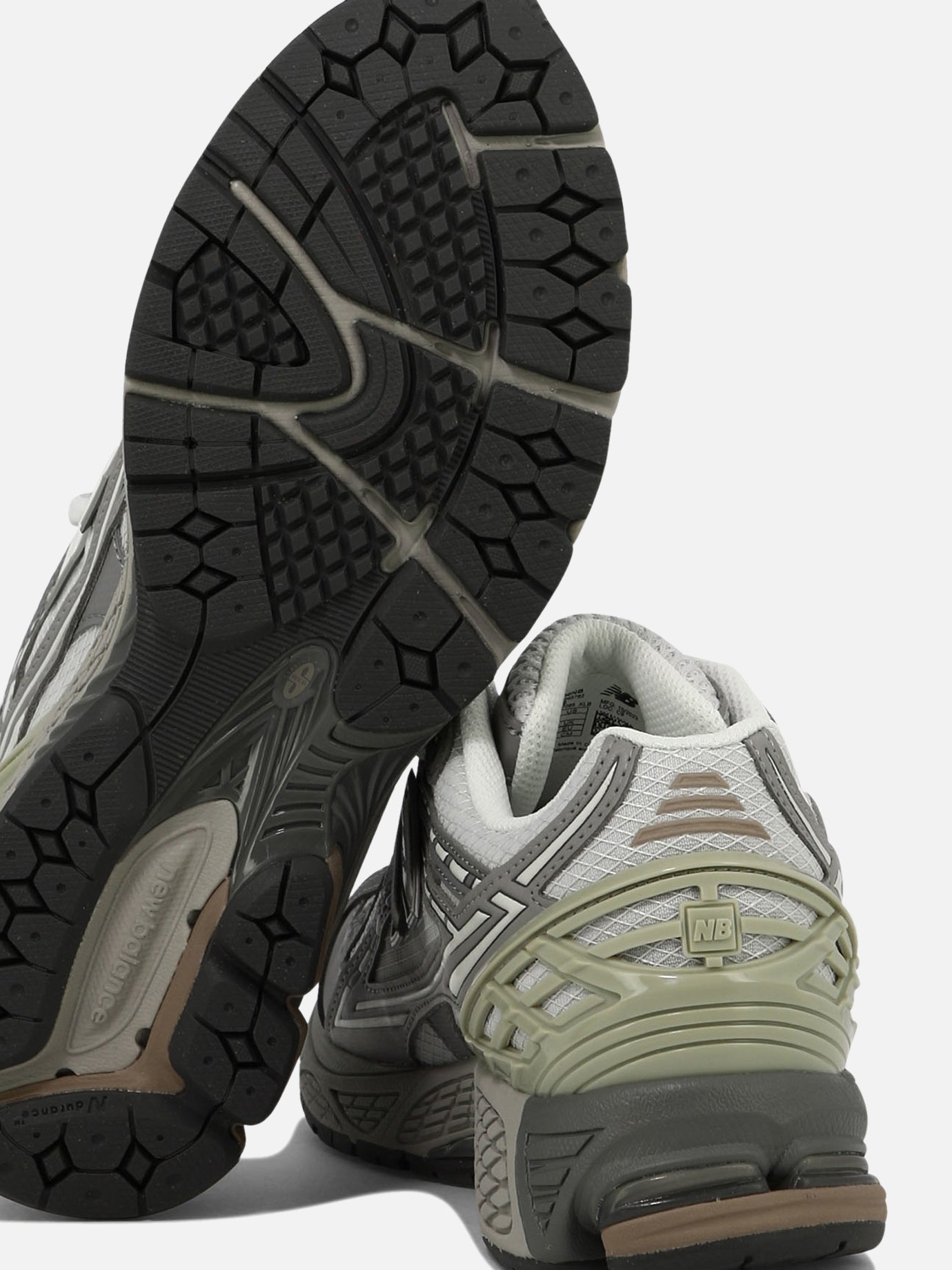 Low top sneakers 80% mesh 20% rubber - 100% rubber Grey - New Balance Men | PDP | VIETTI Online Store | Zoom-Modal_5