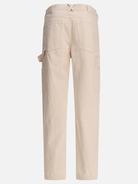 Work pants Solid colour Beige - Alex Mill Men | PLP | VIETTI Online Store | 2