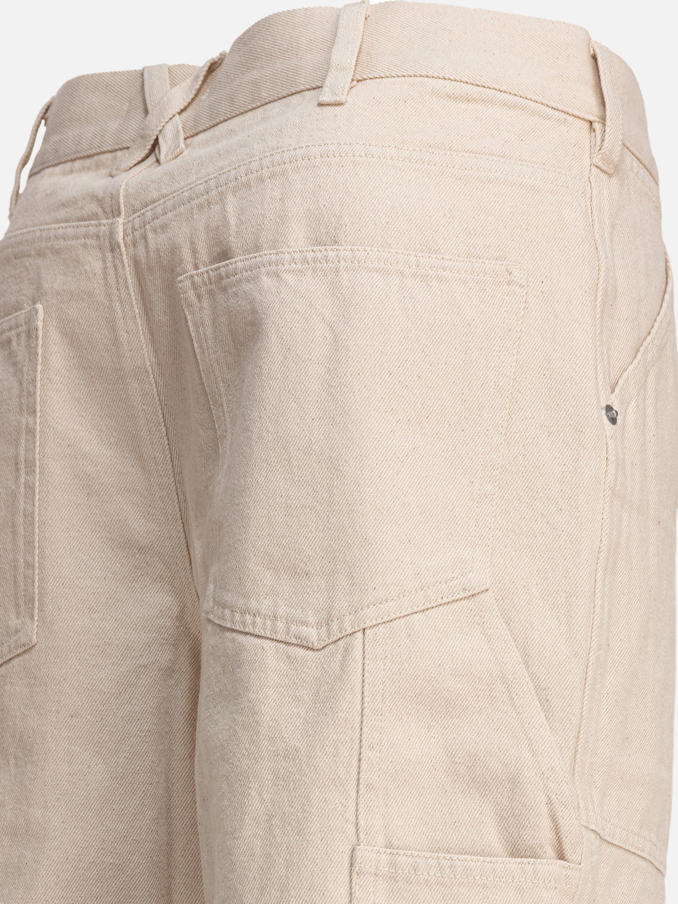 Work pants Solid colour Beige - Alex Mill Men | PDP | VIETTI Online Store | Zoom-Modal_4