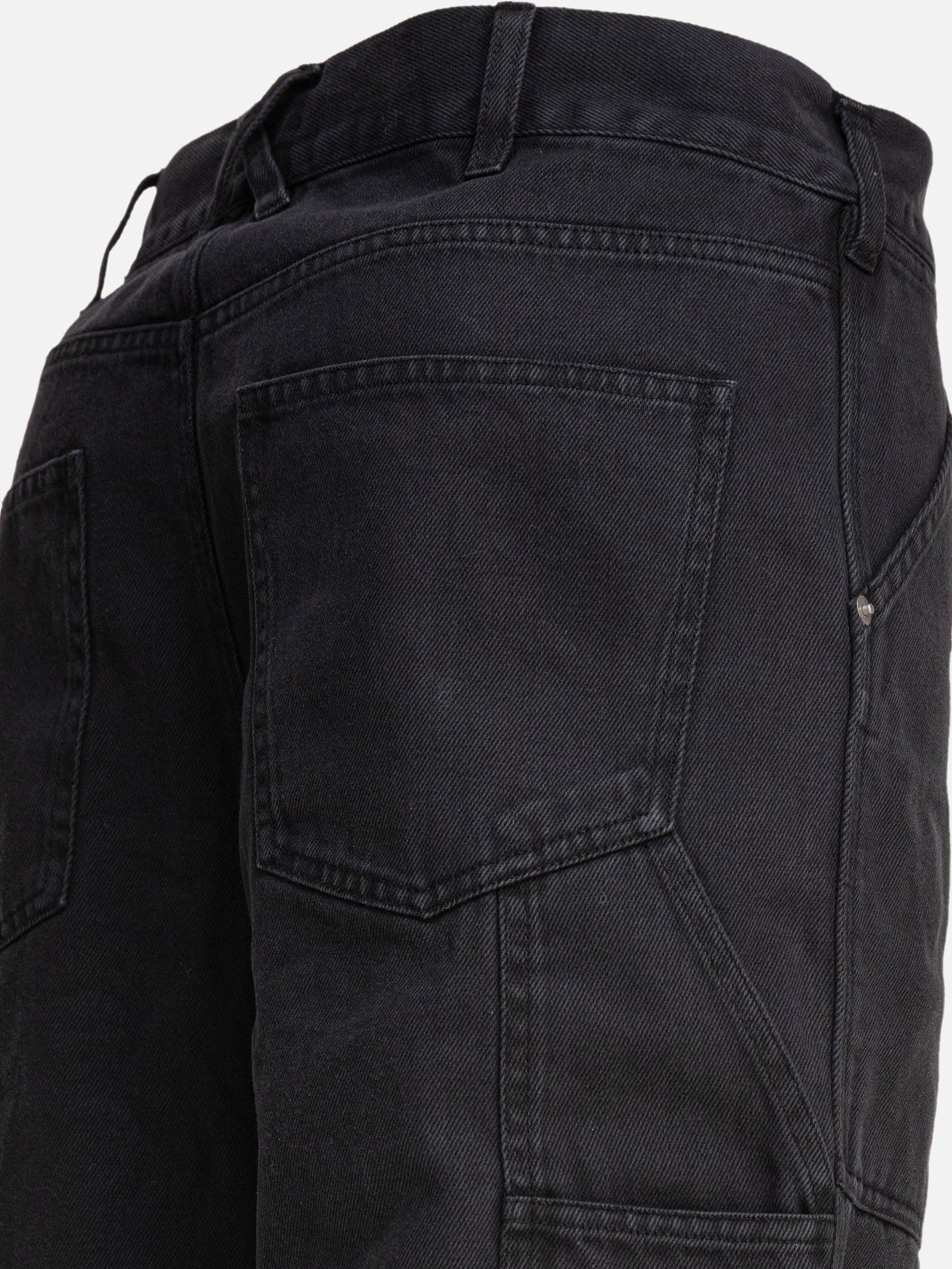 Work pants Solid colour Black - Alex Mill Men | PDP | VIETTI Online Store | Zoom-Modal_4