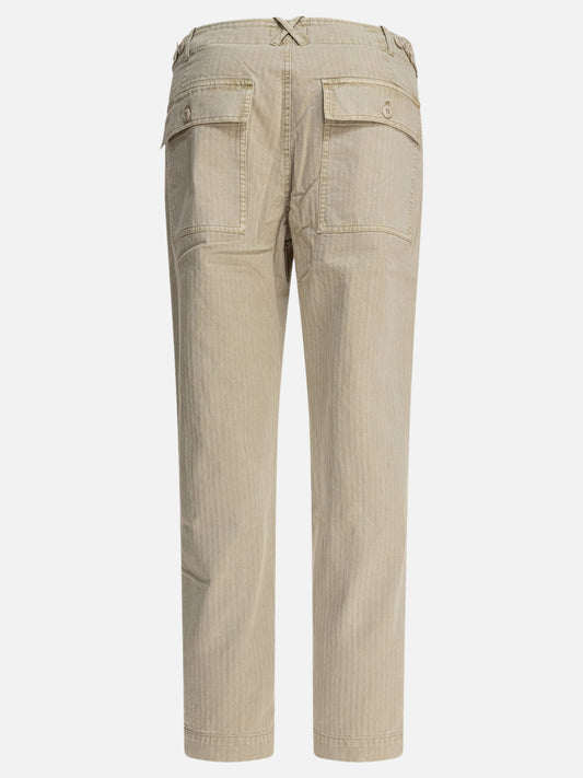 Leisure trousers Solid colour Beige - Alex Mill Men | PLP | VIETTI Online Store | 2