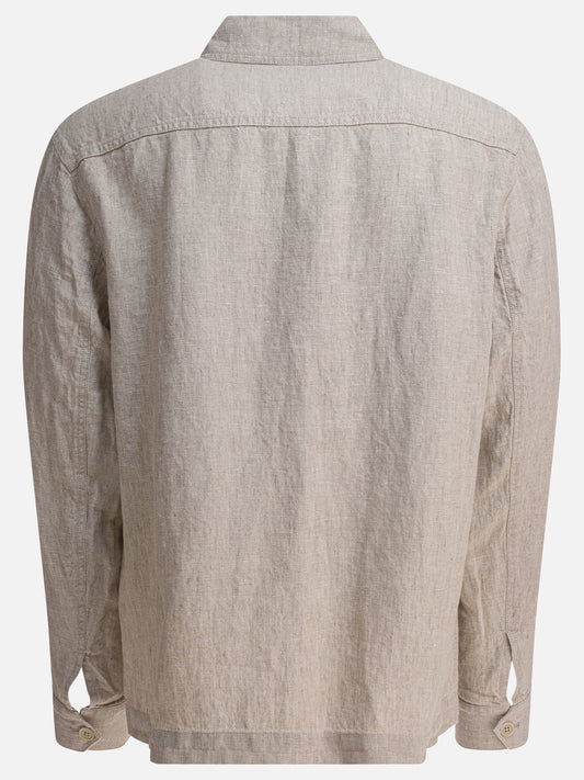 Overshirt jackets Solid colour Beige - Alex Mill Men | PLP | VIETTI Online Store | 2