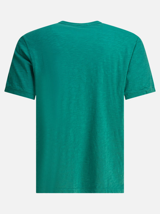 Crewneck t-shirts Solid colour Green - Alex Mill Men | PLP | VIETTI Online Store | 2