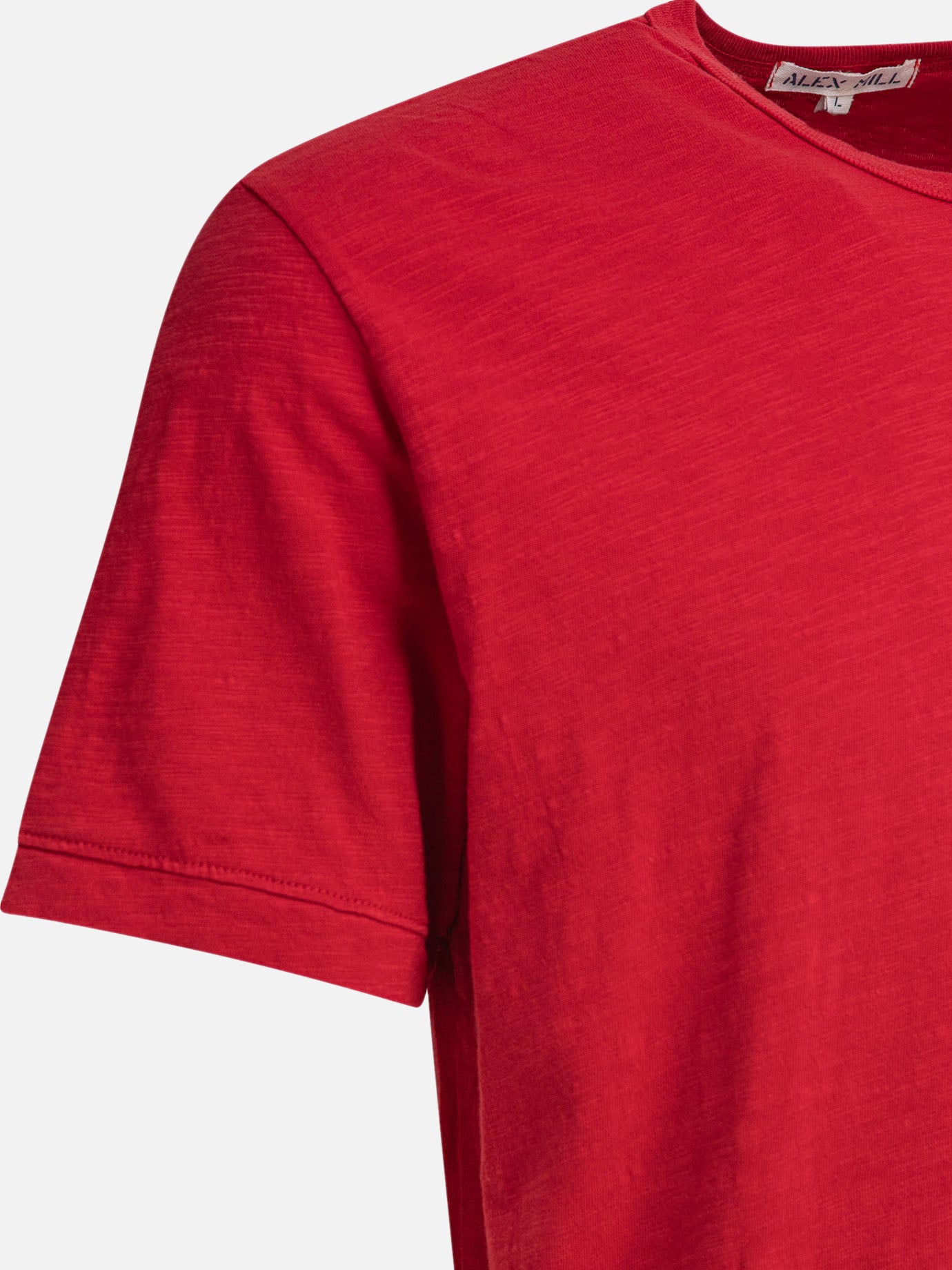 Crewneck t-shirts Solid colour Red - Alex Mill Men | PDP | VIETTI Online Store | Zoom-Modal_4