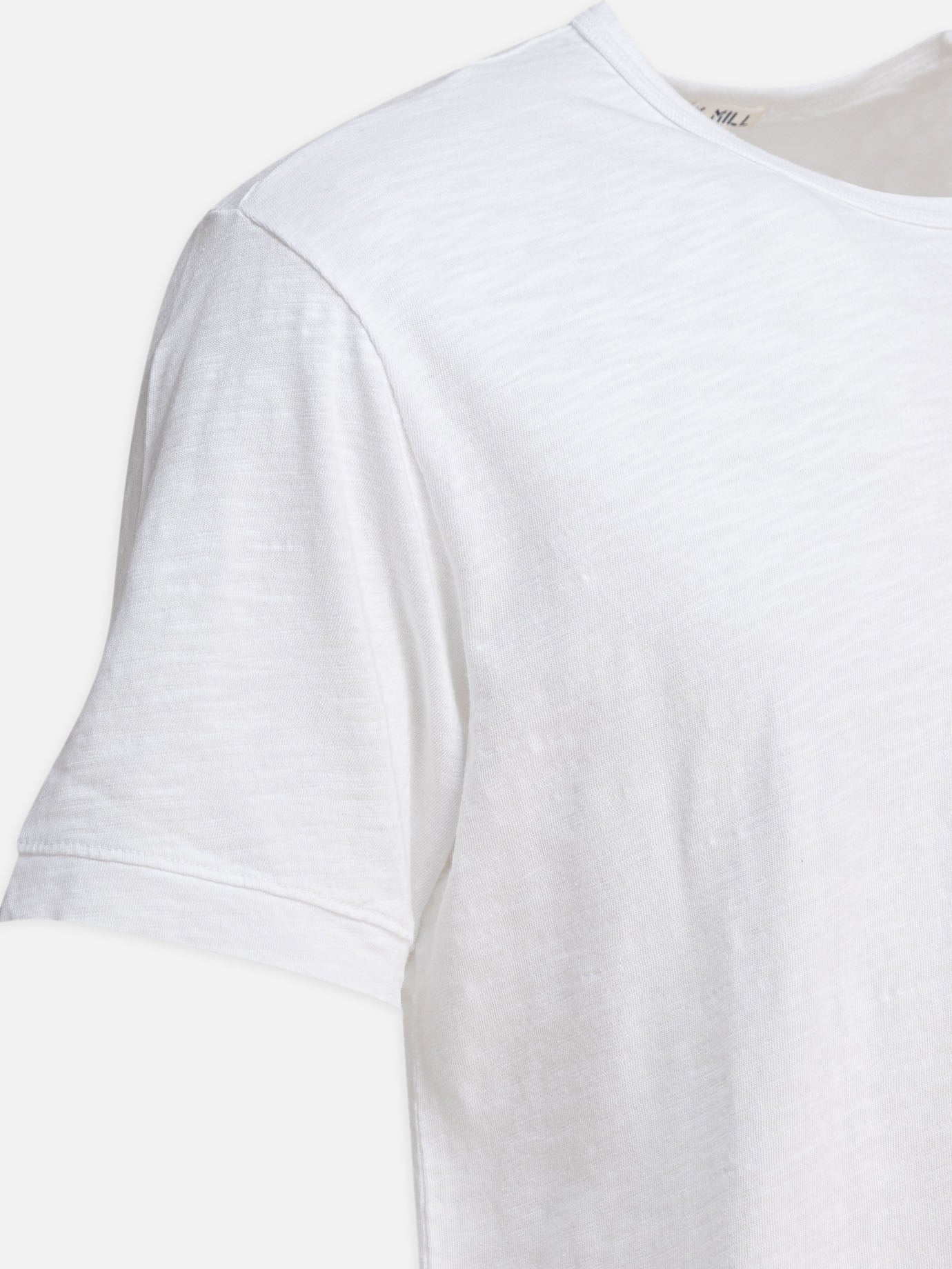 Crewneck t-shirts Solid colour White - Alex Mill Men | PDP | VIETTI Online Store | Zoom-Modal_4
