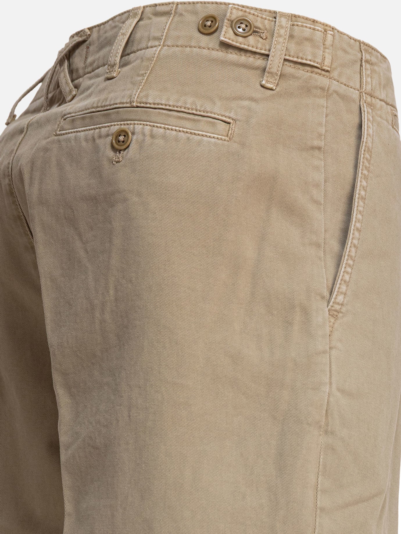 Leisure trousers Solid colour Beige - Alex Mill Men | PDP | VIETTI Online Store | Zoom-Modal_4