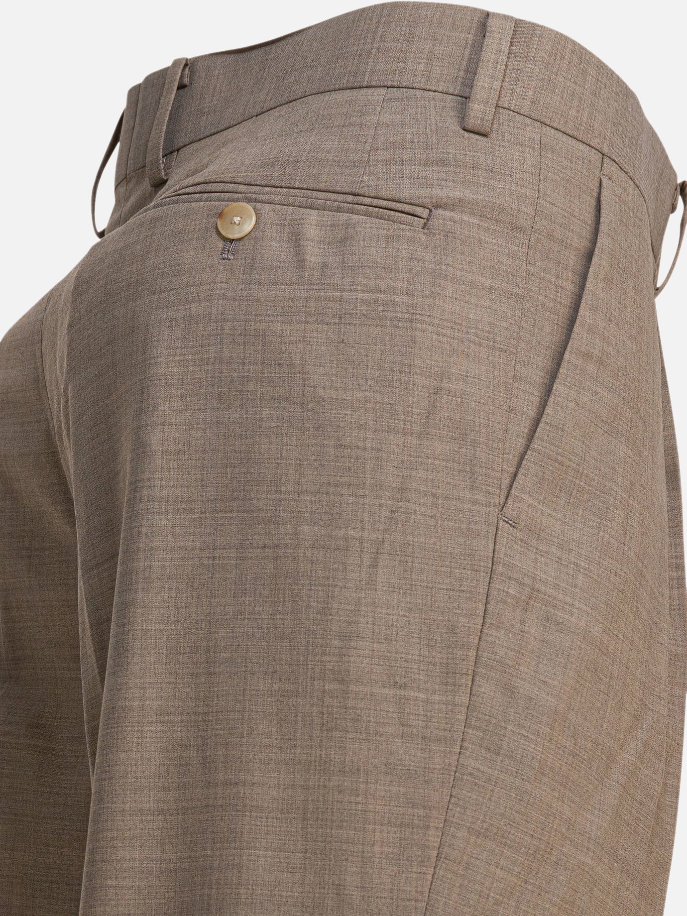 Leisure trousers Solid colour Beige - Auralee Men | PDP | VIETTI Online Store | Zoom-Modal_4