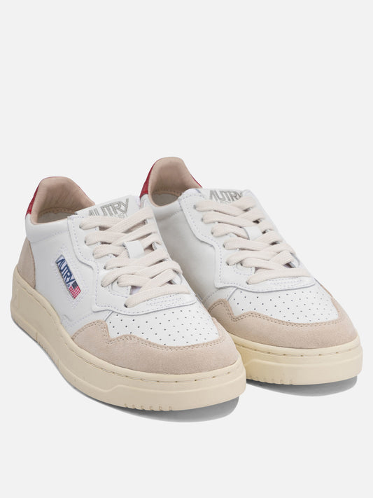 Low top sneakers 100% cow leather - 100% rubber White - Autry Women | PLP | VIETTI Online Store | 2
