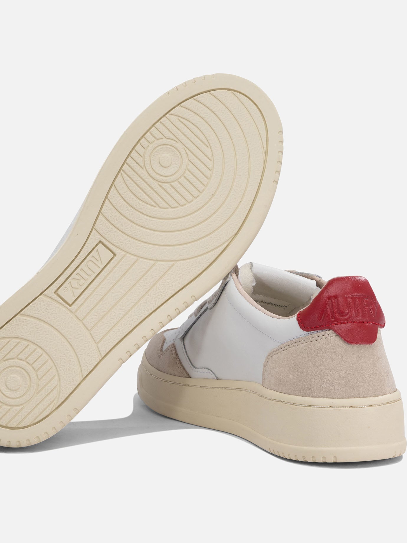 Low top sneakers 100% cow leather - 100% rubber White - Autry Women | PDP | VIETTI Online Store | Zoom-Modal_5