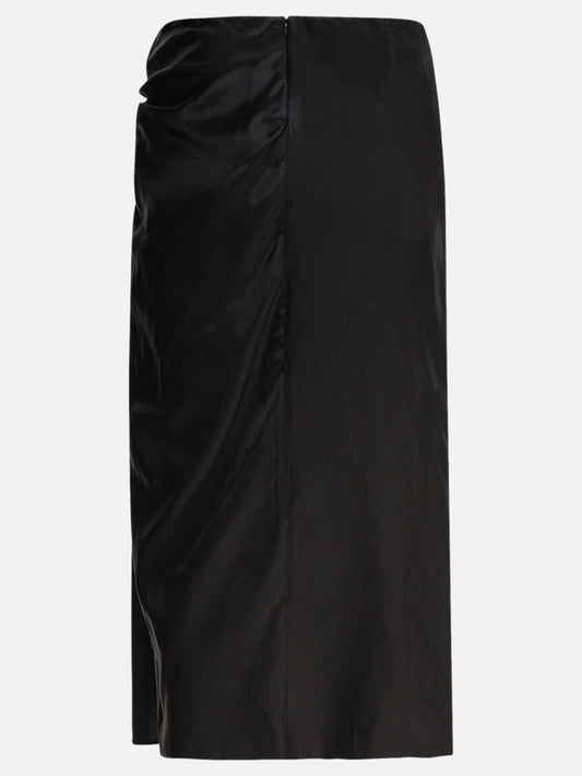 Midi skirts Solid colour Black - Balenciaga Women | PLP | VIETTI Online Store | 2