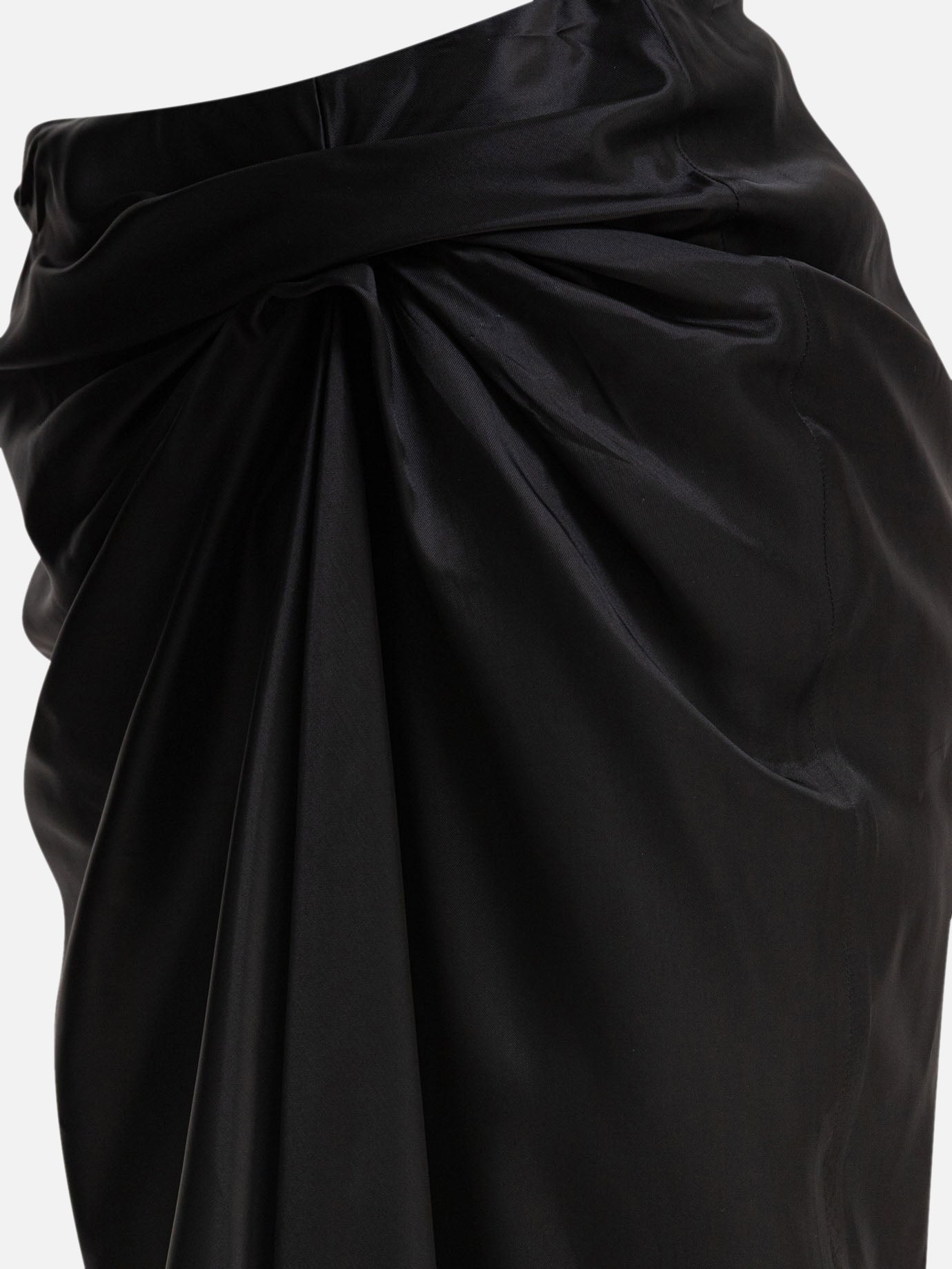 Midi skirts Solid colour Black - Balenciaga Women | PDP | VIETTI Online Store | Zoom-Modal_4