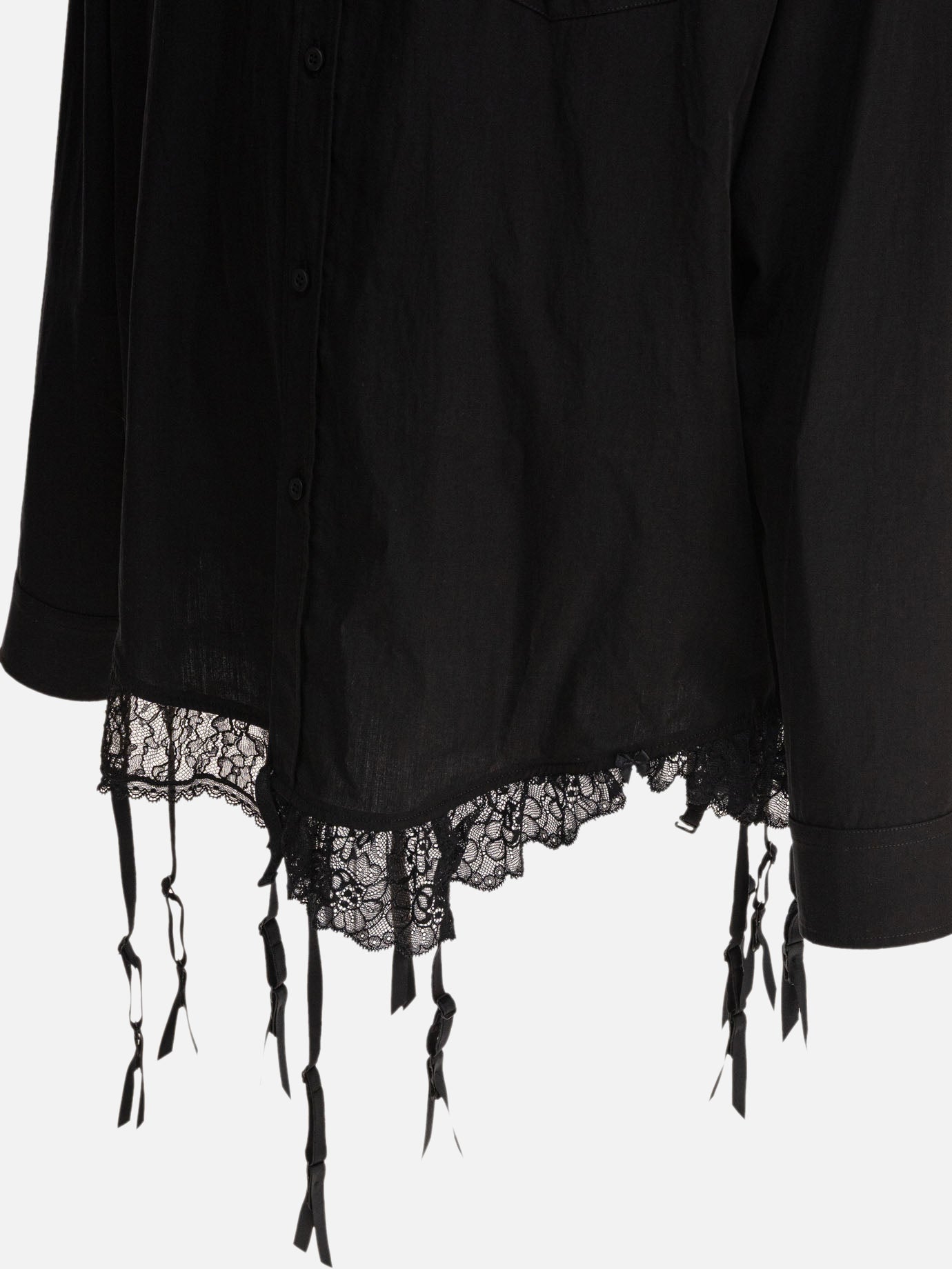 Casual shirts Solid colour Black - Balenciaga Women | PDP | VIETTI Online Store | Zoom-Modal_4