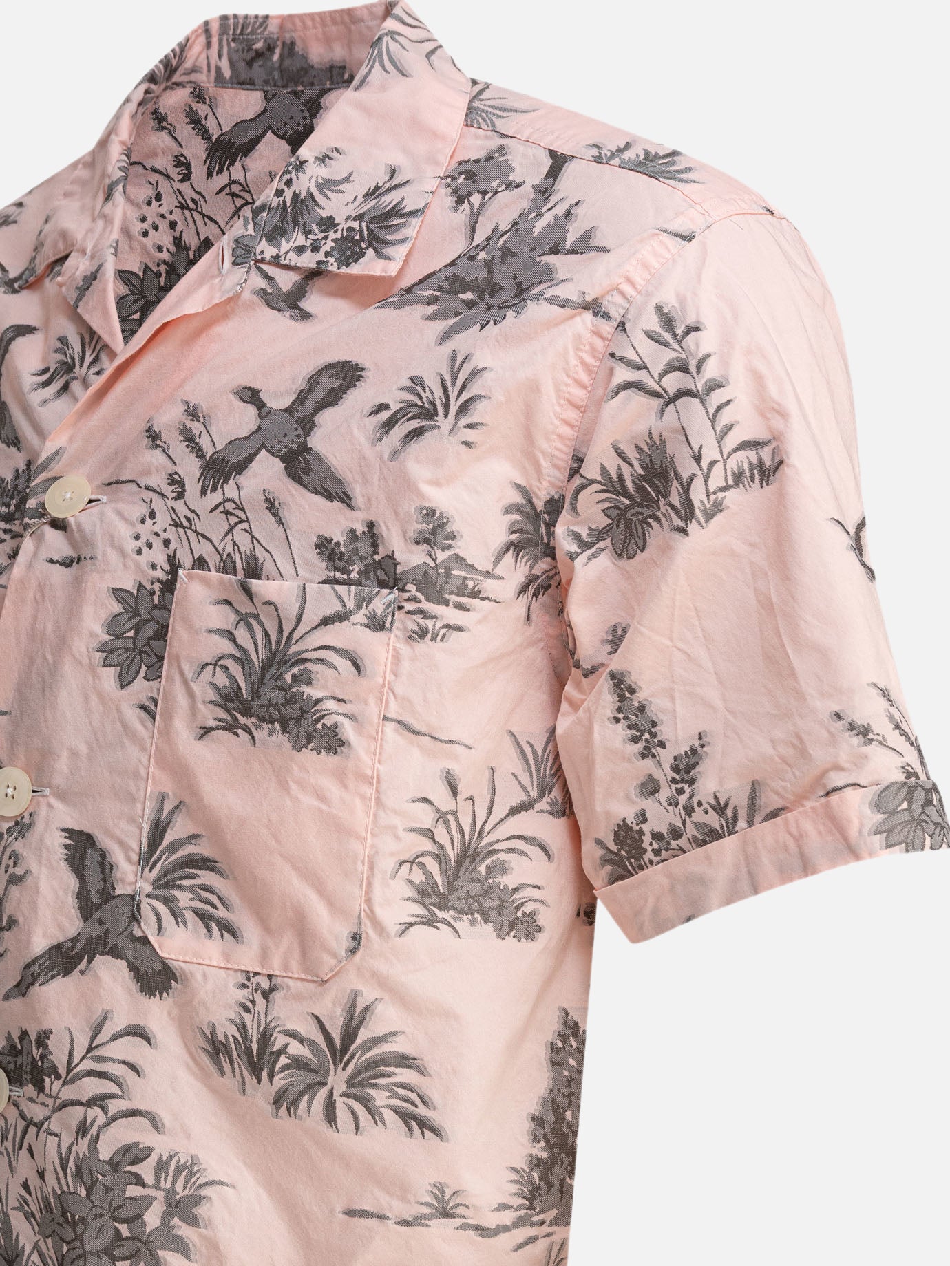 Casual shirts Graphics Pink - Beams Plus Men | PDP | VIETTI Online Store | Zoom-Modal_4