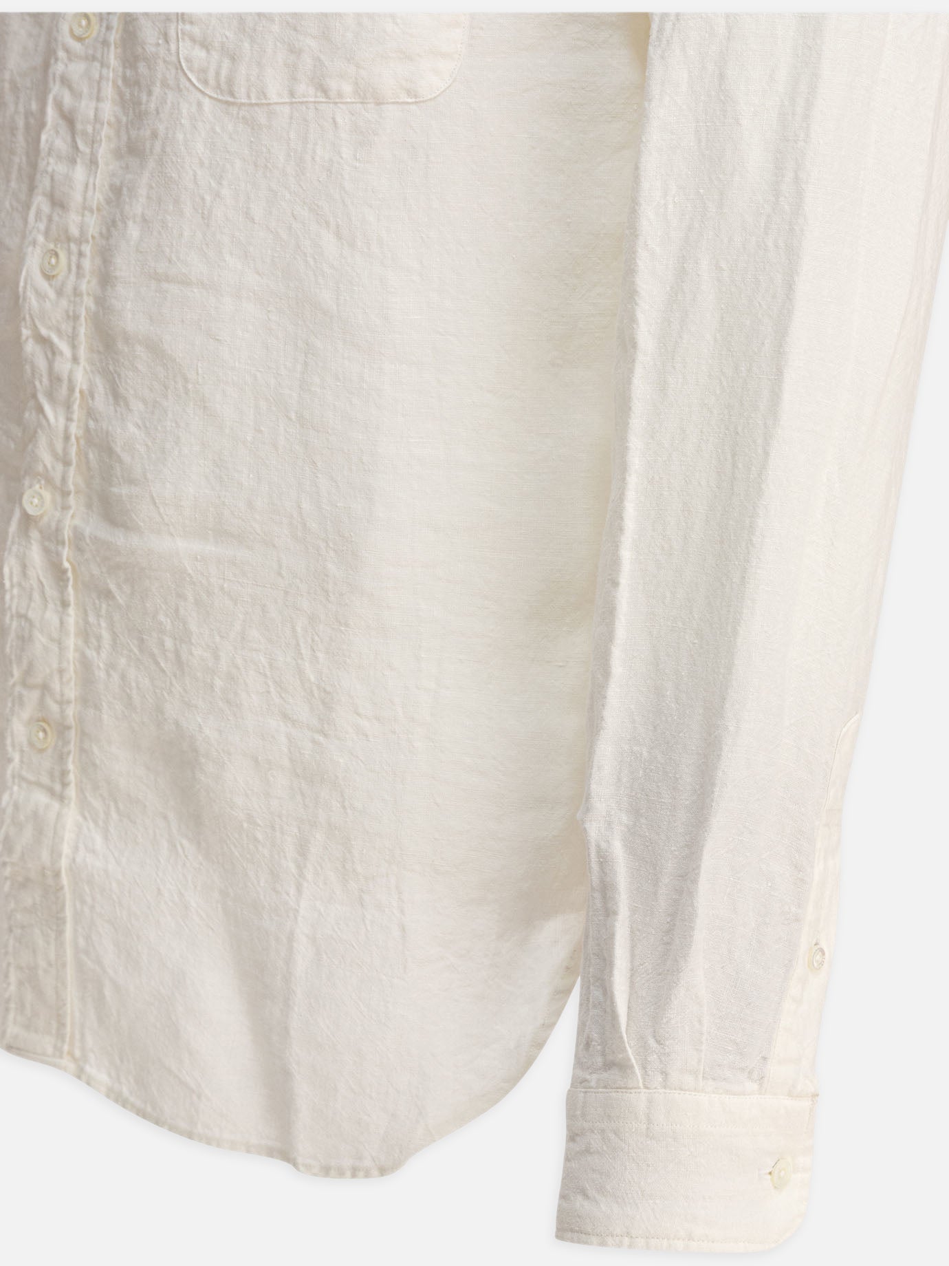 Casual shirts Solid colour White - Beams Plus Men | PDP | VIETTI Online Store | Zoom-Modal_4