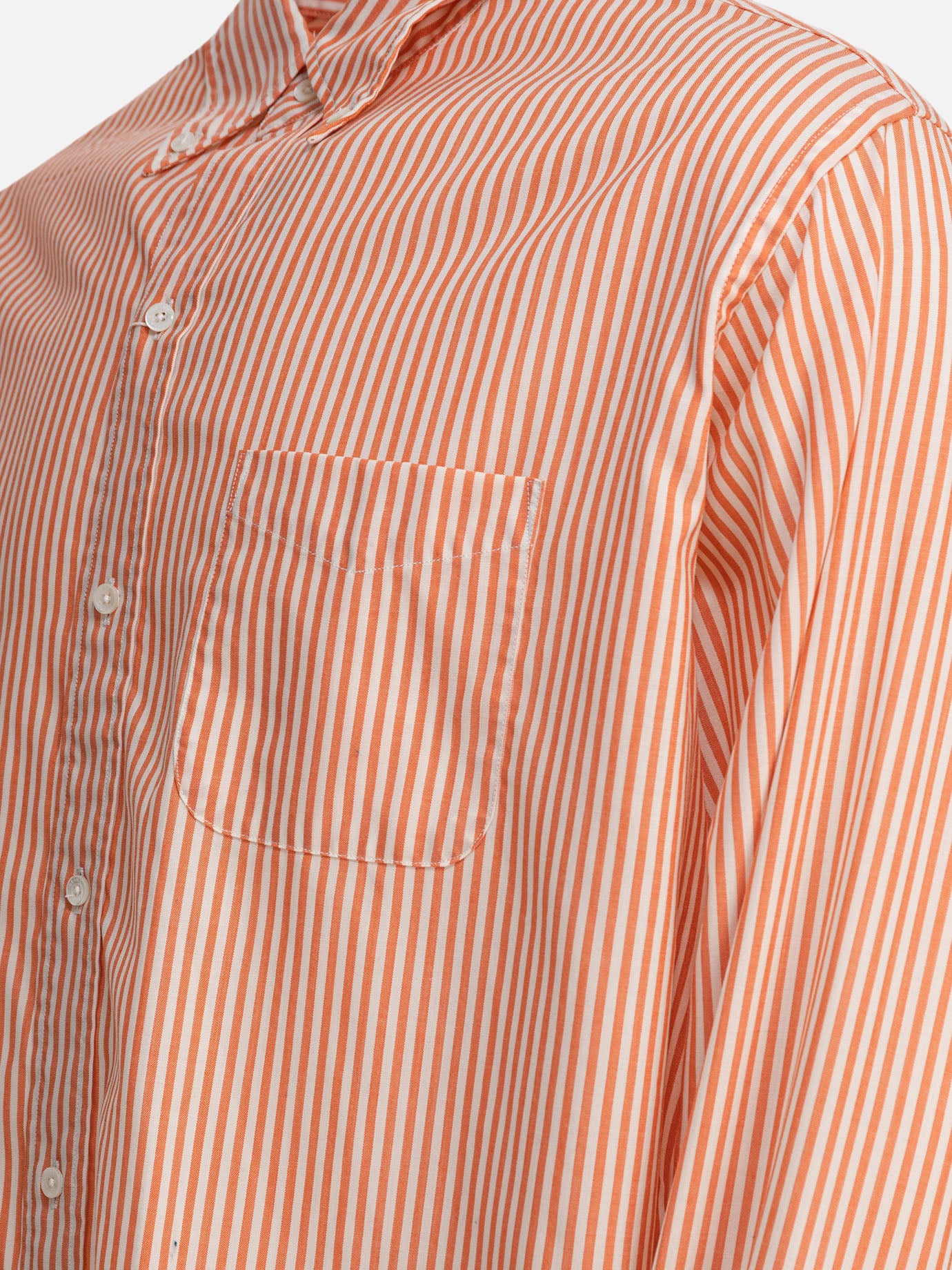 Casual shirts Striped Orange - Beams Plus Men | PDP | VIETTI Online Store | Zoom-Modal_4