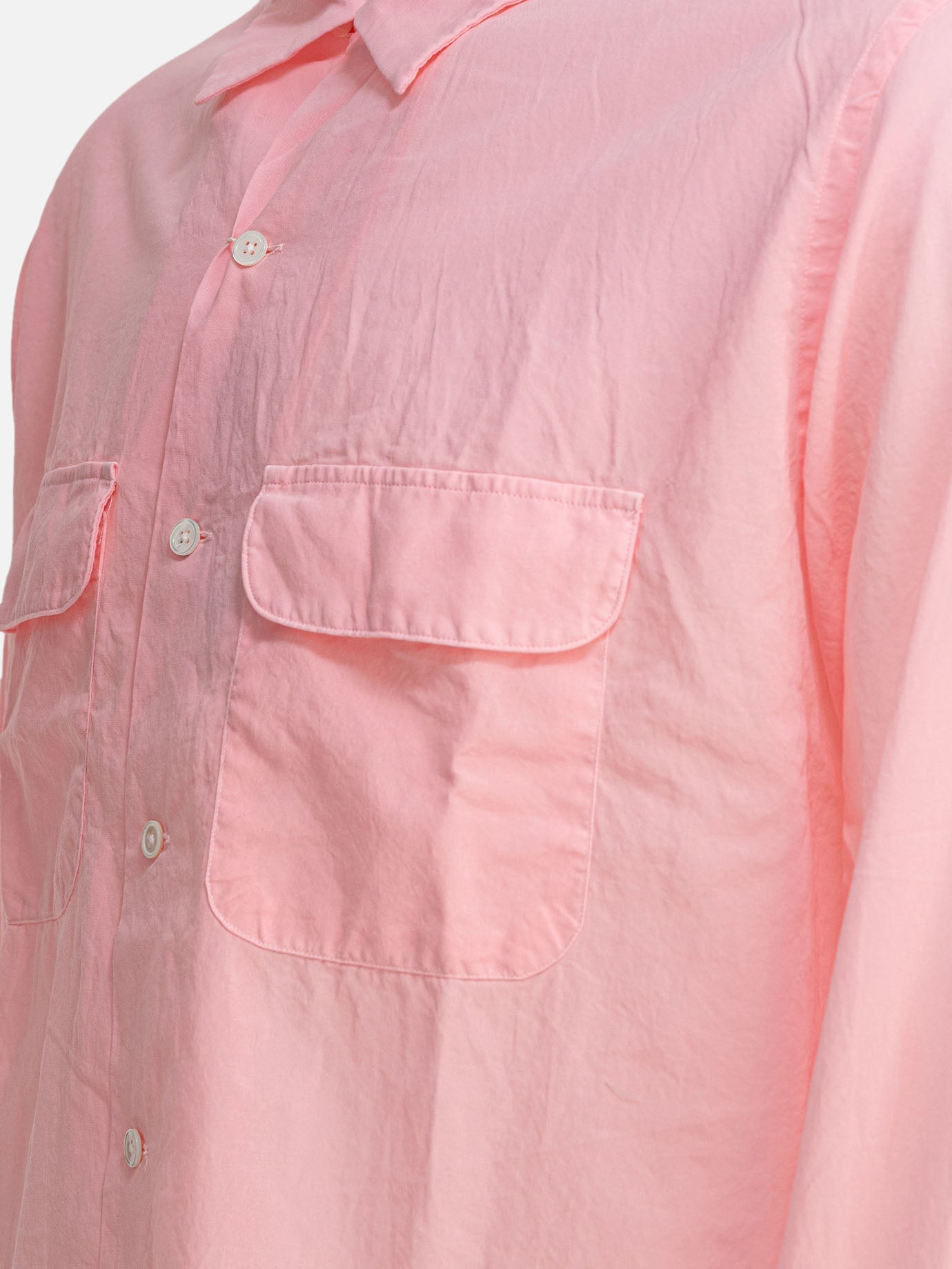 Casual shirts Solid colour Pink - Beams Plus Men | PDP | VIETTI Online Store | Zoom-Modal_4