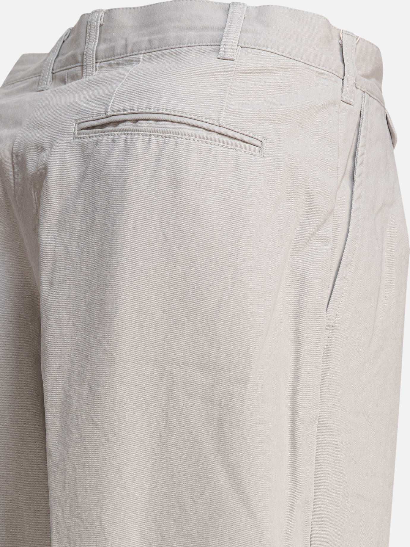 Leisure trousers Solid colour Grey - Beams Plus Men | PDP | VIETTI Online Store | Zoom-Modal_4