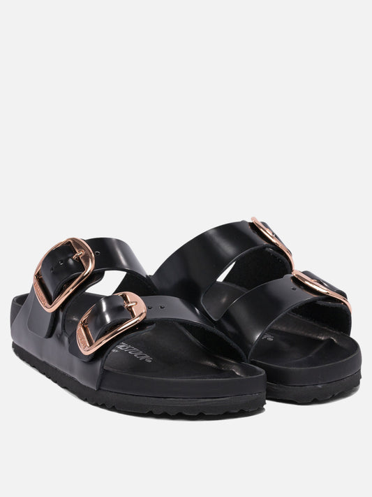 Flat sandals 100% leather - 100% eva Black - Birkenstock Women | PDP | VIETTI Online Store | 2