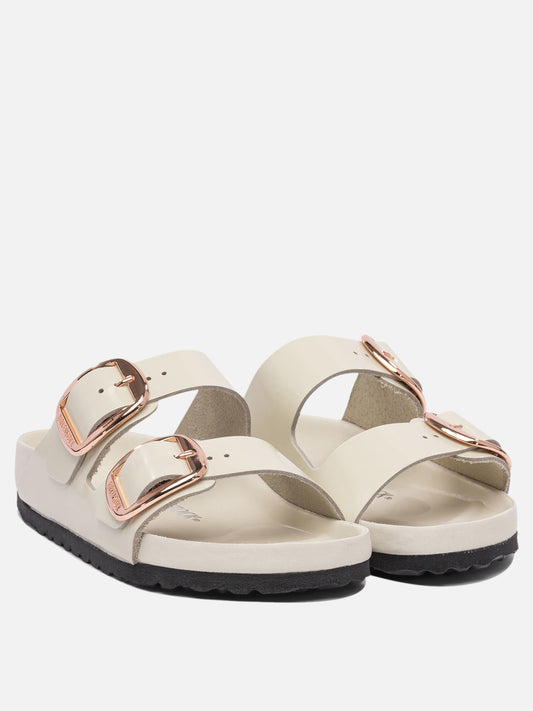 Flat sandals 100% leather - 100% eva Beige - Birkenstock Women | PDP | VIETTI Online Store | 2