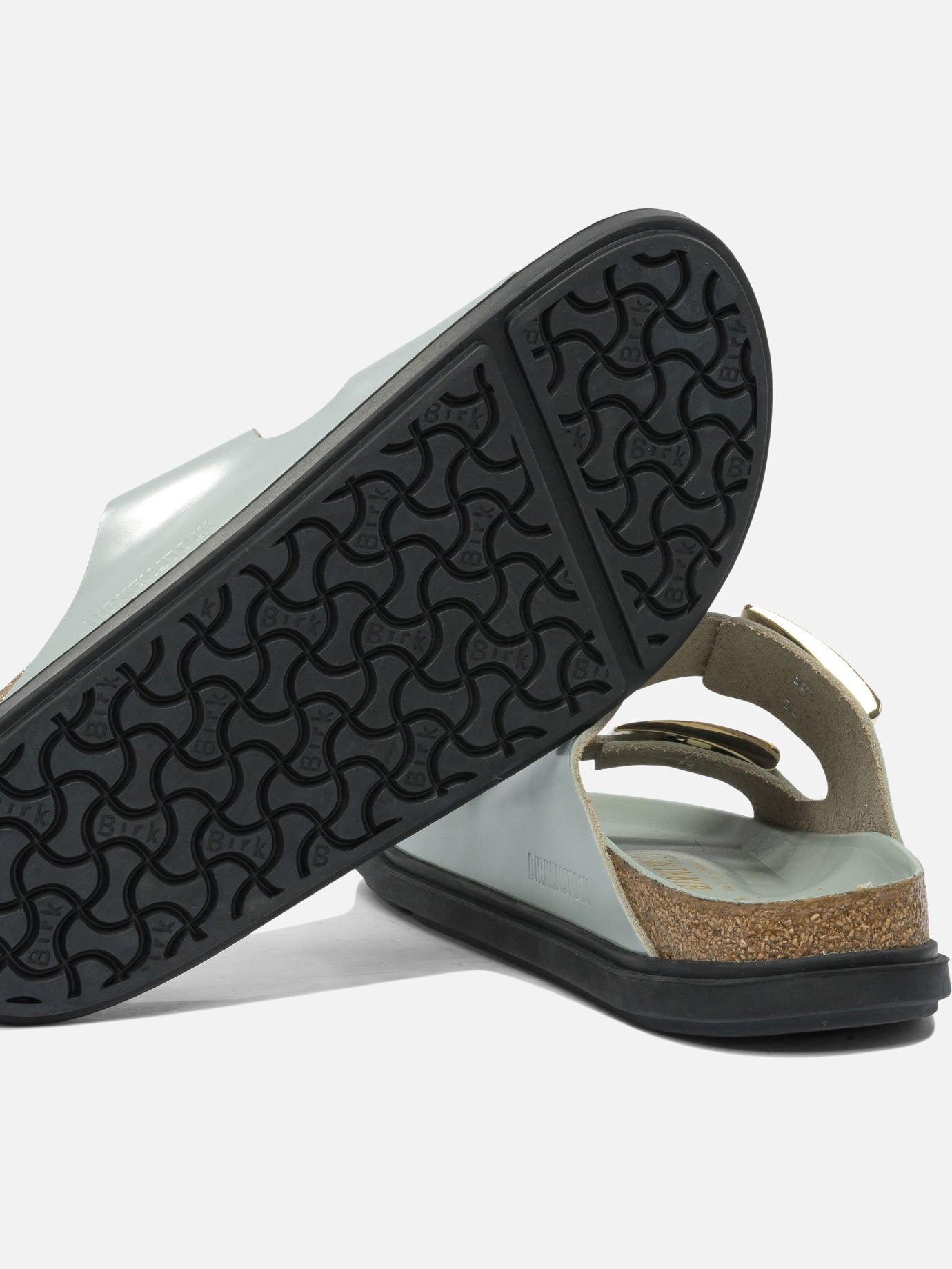 Flat sandals 100% leather - 100% eva Green - Birkenstock Women | PDP | VIETTI Online Store | Zoom-Modal_5
