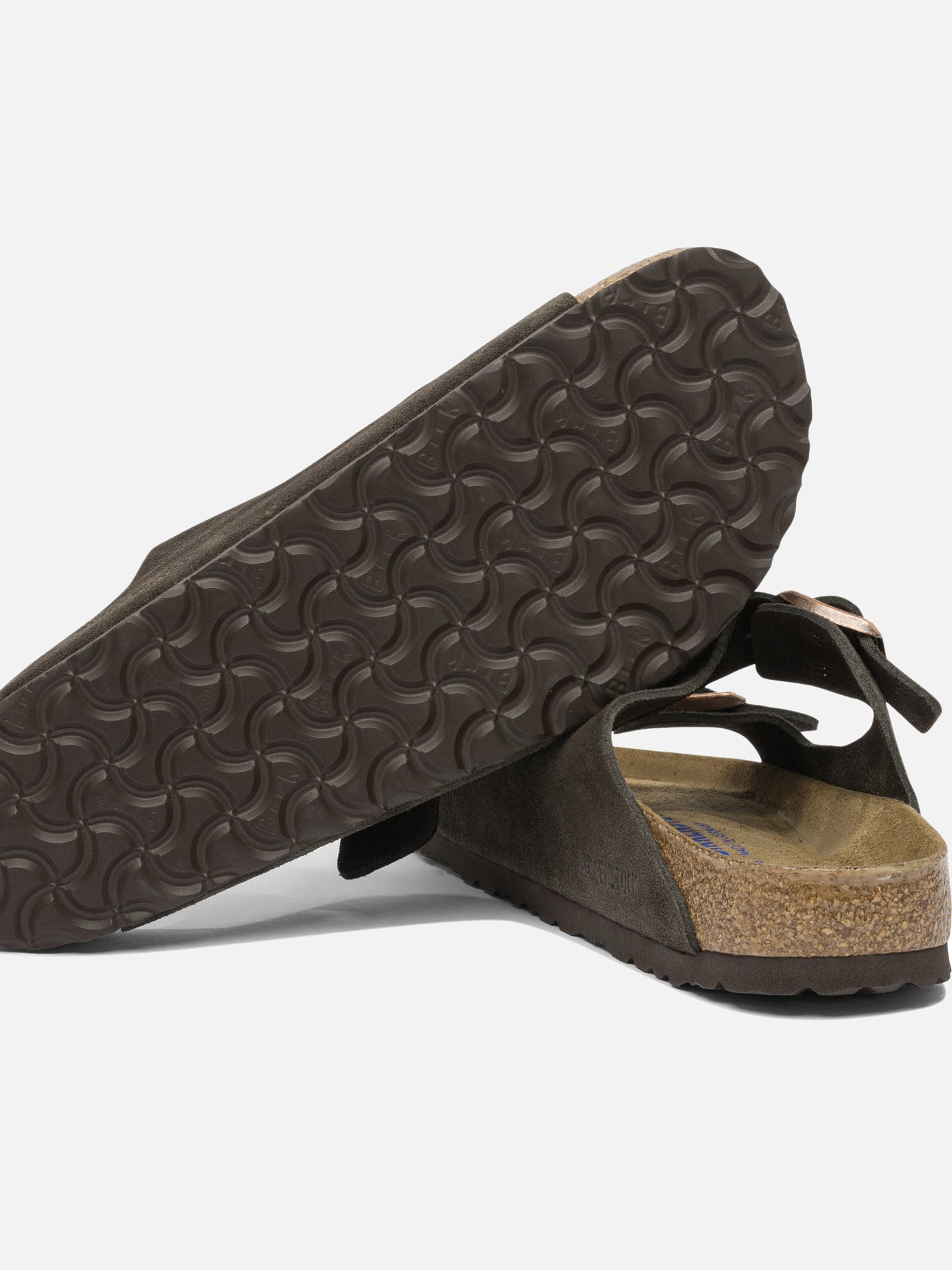 Flat sandals 100% suede - 100% EVA Brown - Birkenstock Men | PDP | VIETTI Online Store | Zoom-Modal_5