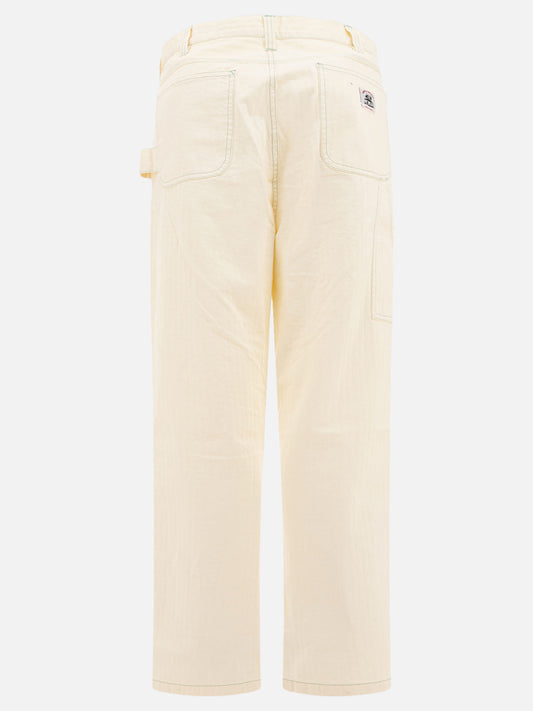 Work pants Solid colour White - Bode Men | PLP | VIETTI Online Store | 2