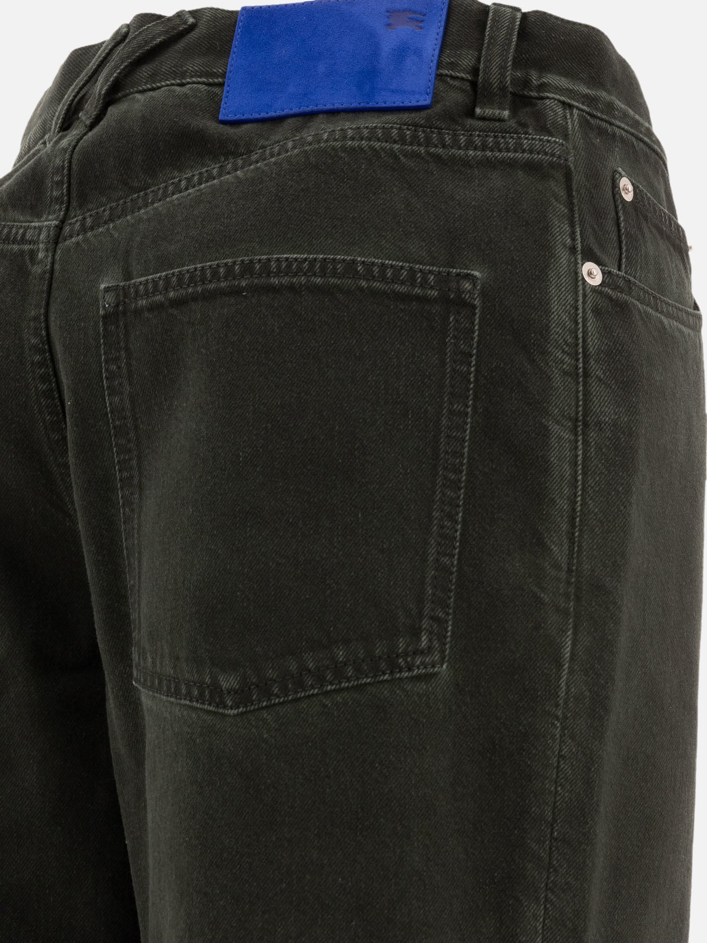 Straight-leg jeans Solid colour Black - Burberry Men | PDP | VIETTI Online Store | Zoom-Modal_4
