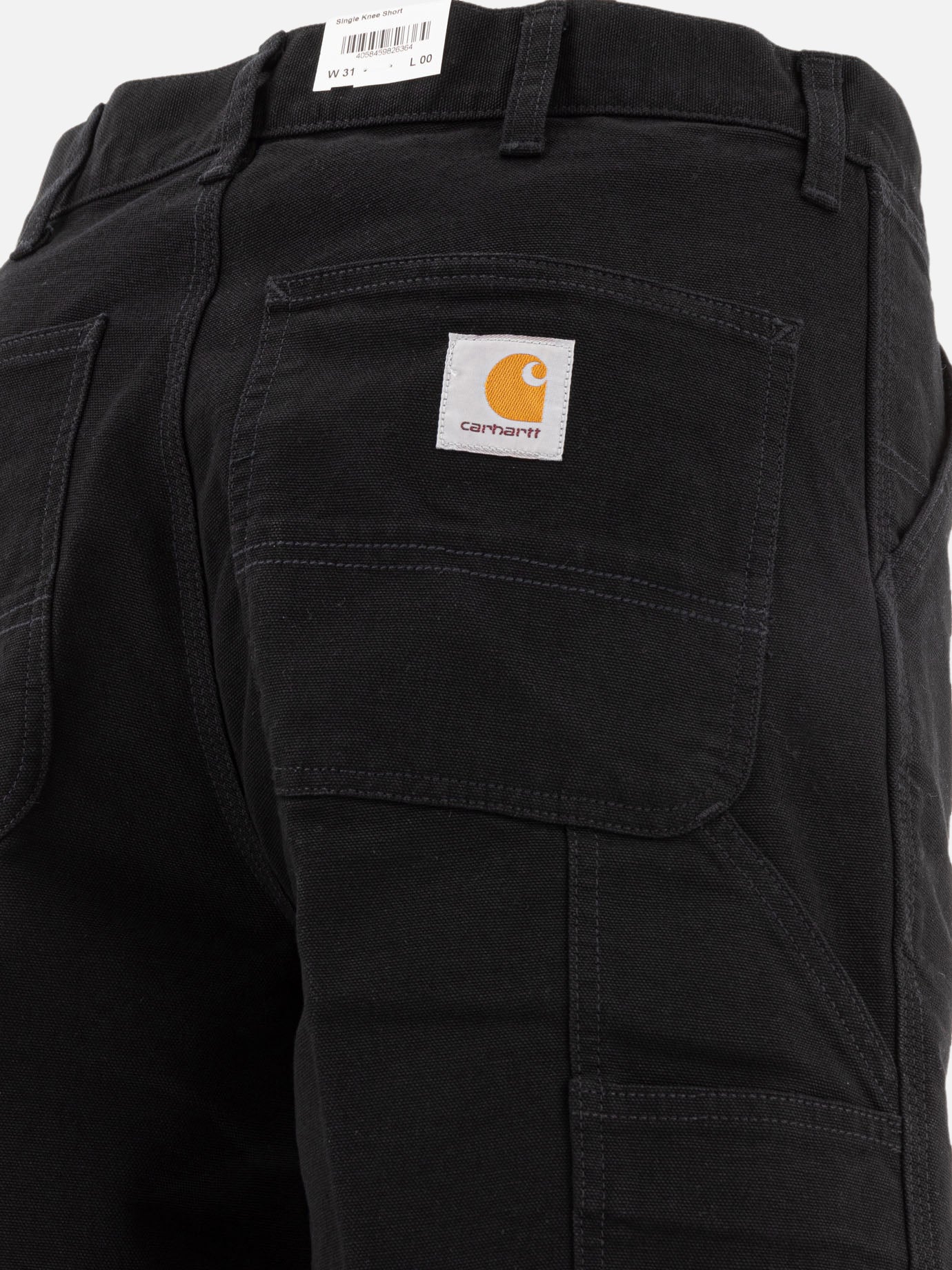 Utility shorts Solid colour Black - Carhartt WIP Men | PDP | VIETTI Online Store | Zoom-Modal_4