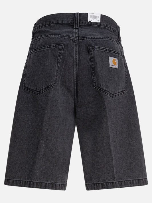 Five pockets shorts Solid colour Black - Carhartt WIP Men | PLP | VIETTI Online Store | 2