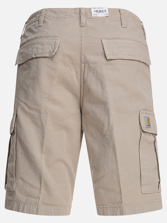 Cargo shorts Solid colour Beige - Carhartt WIP Men | PLP | VIETTI Online Store | 2