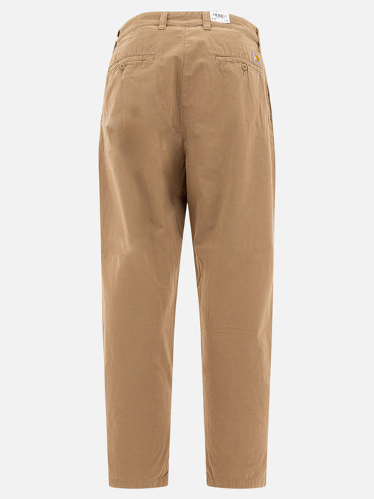 Leisure trousers Solid colour Beige - Carhartt WIP Men | PLP | VIETTI Online Store | 2
