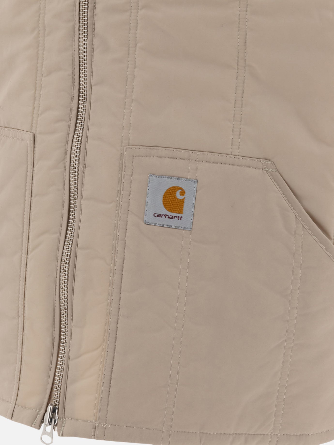 Vest jackets Logo Beige - Carhartt WIP Men | PDP | VIETTI Online Store | Zoom-Modal_4