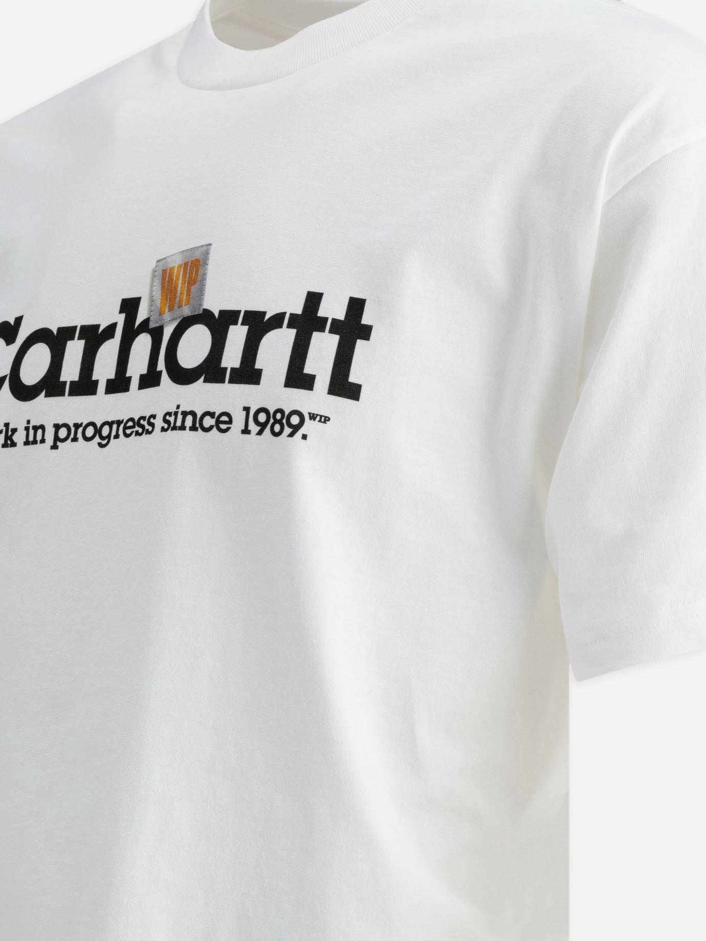 Crewneck t-shirts Logo White - Carhartt WIP Men | PDP | VIETTI Online Store | Zoom-Modal_4