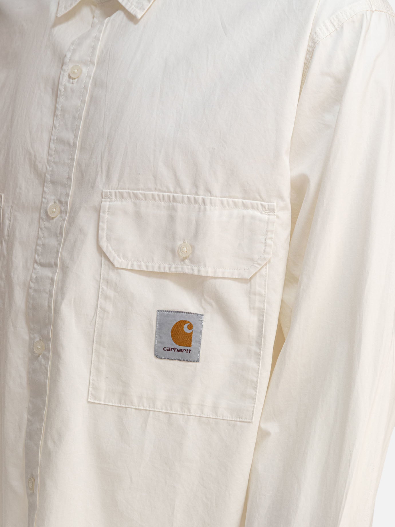 Casual shirts Logo Beige - Carhartt WIP Men | PDP | VIETTI Online Store | Zoom-Modal_4