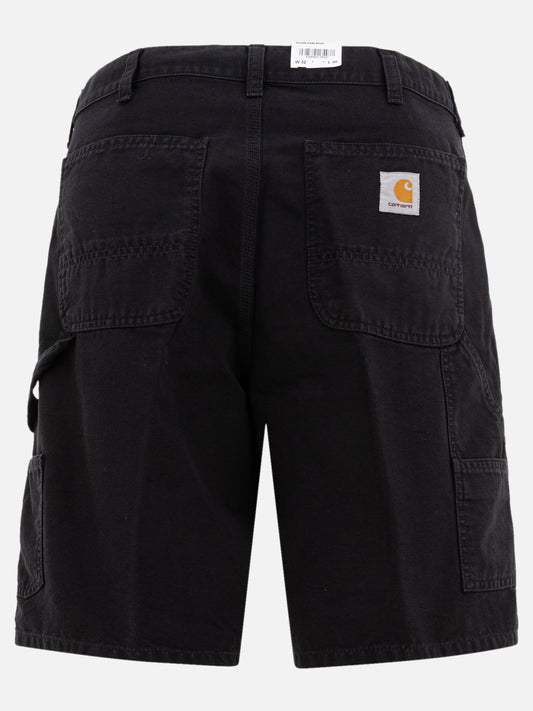 Utility shorts Solid colour Black - Carhartt WIP Men | PLP | VIETTI Online Store | 2
