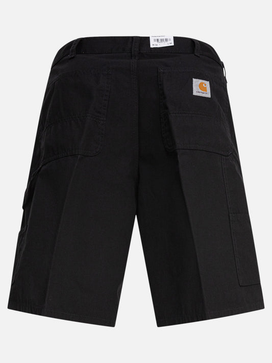 Utility shorts Solid colour Black - Carhartt WIP Men | PLP | VIETTI Online Store | 2