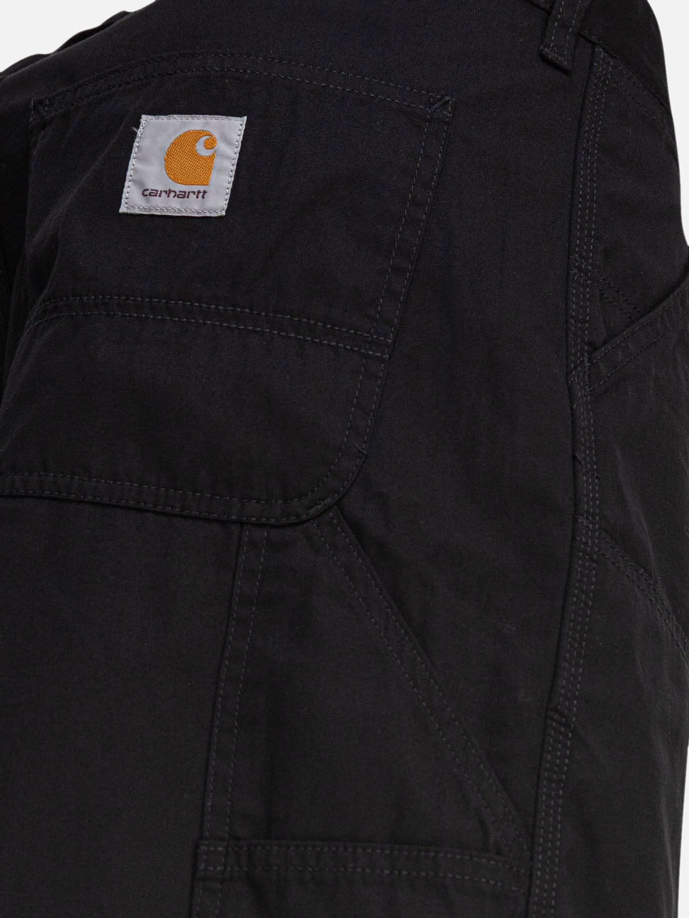 Utility shorts Solid colour Black - Carhartt WIP Men | PDP | VIETTI Online Store | Zoom-Modal_4