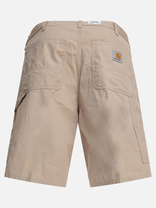 Utility shorts Solid colour Beige - Carhartt WIP Men | PLP | VIETTI Online Store | 2