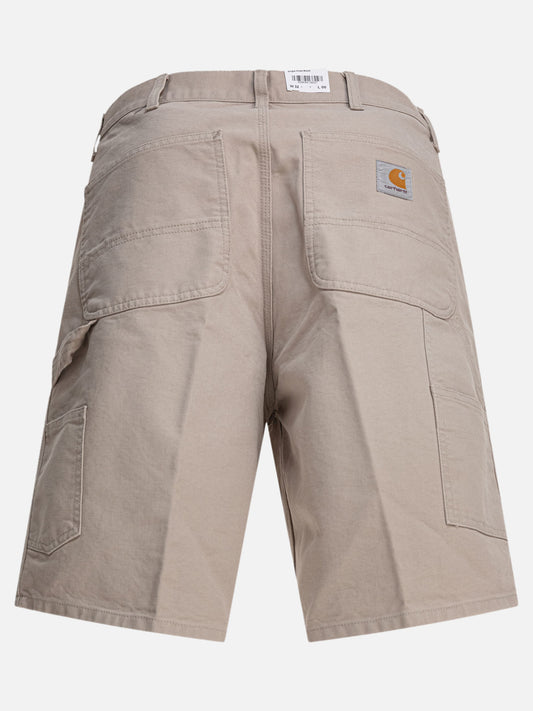 Utility shorts Solid colour Beige - Carhartt WIP Men | PLP | VIETTI Online Store | 2