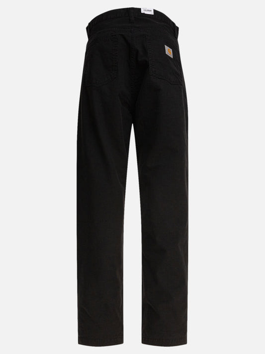 Jeans a gamba larga Solid colour Nero - Carhartt WIP Uomo | PLP | VIETTI Online Store | 2