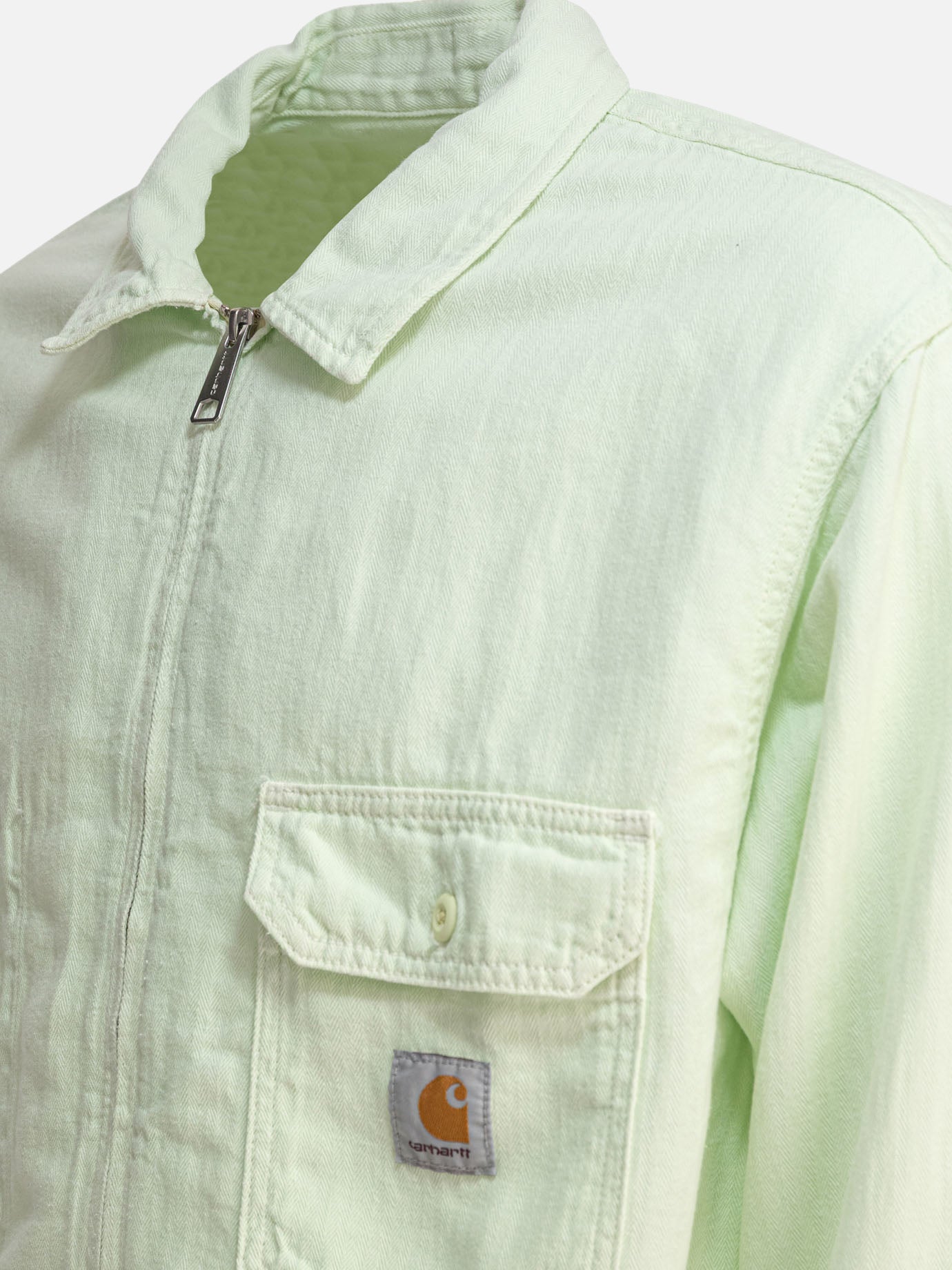 Overshirt jackets Logo Green - Carhartt WIP Men | PDP | VIETTI Online Store | Zoom-Modal_4