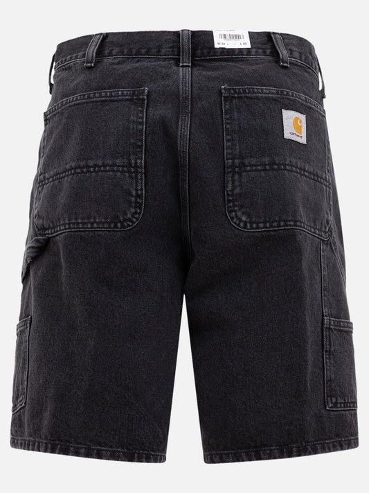 Utility shorts Solid colour Black - Carhartt WIP Men | PLP | VIETTI Online Store | 2